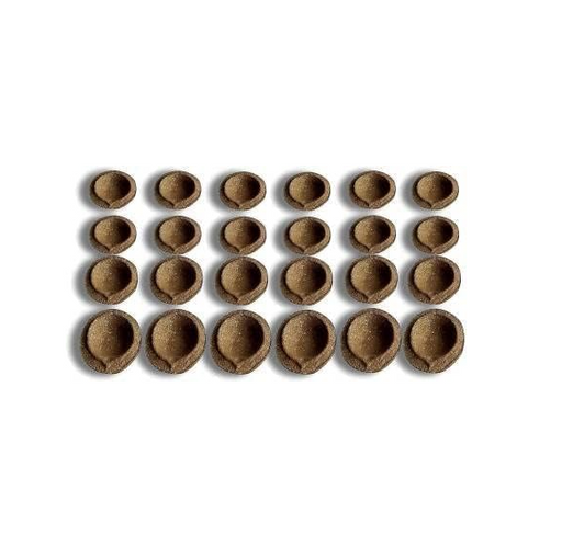 Panchagavya Diyas – Made from Desi Cow Dung ( Brown) – Ideal for Diwali & Puja Rituals | गोमय वसते लक्ष्मी