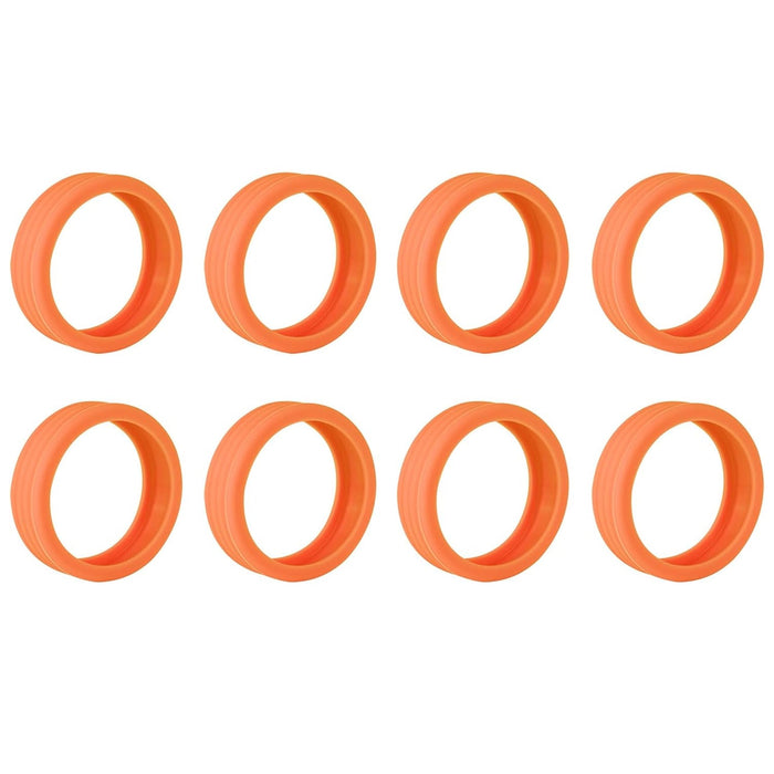 Silicone Luggage Wheel Covers – Noise Reduction & Protection (8 Pcs)