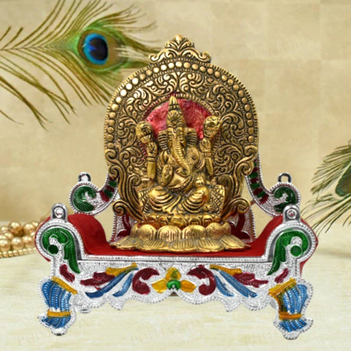 Bal Gopal Shihasan – Large Decorative Throne for Home Temple