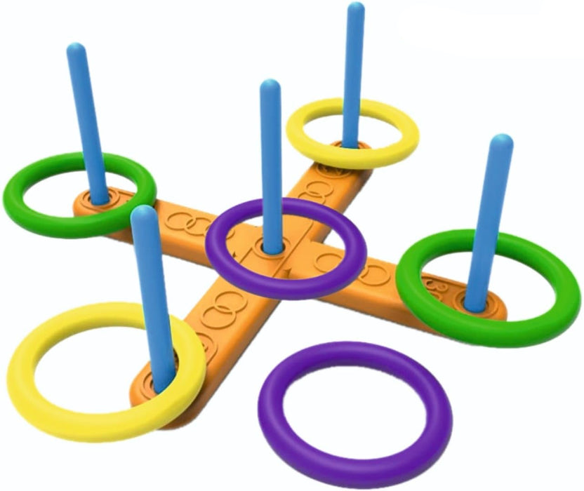 Ring Toss Game Indoor Outdoor Fun Ring Game 13 Pcs