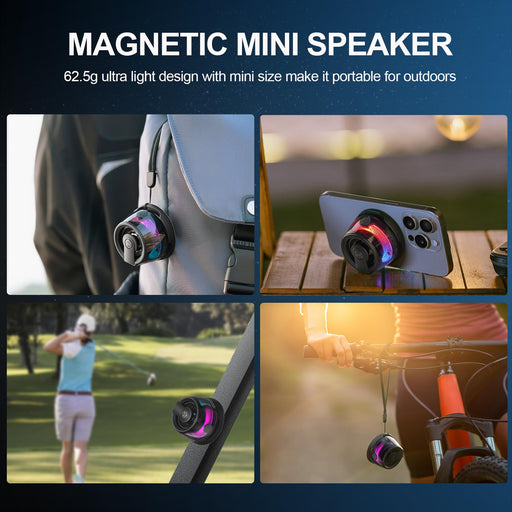 G200 Magnetic Phone Stand & Bluetooth Speaker – Portable Multifunctional
