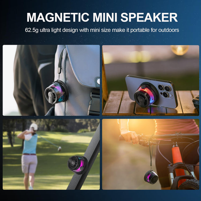 G200 Magnetic Phone Stand & Bluetooth Speaker – Portable Multifunctional