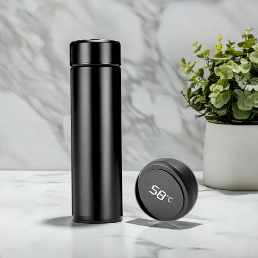 0726 Smart Vacuum Insulated Water Bottle with LED Temperature Display (1 Pc / Multicolor)