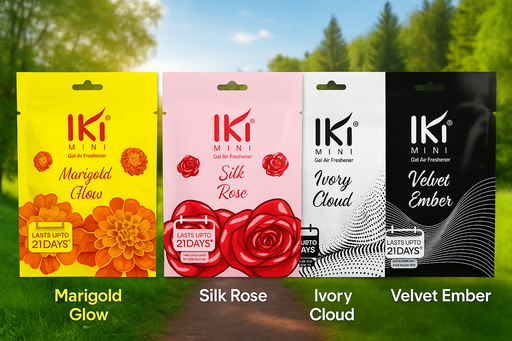 IKI Mini Gel Air Freshener (PACK OF 6)