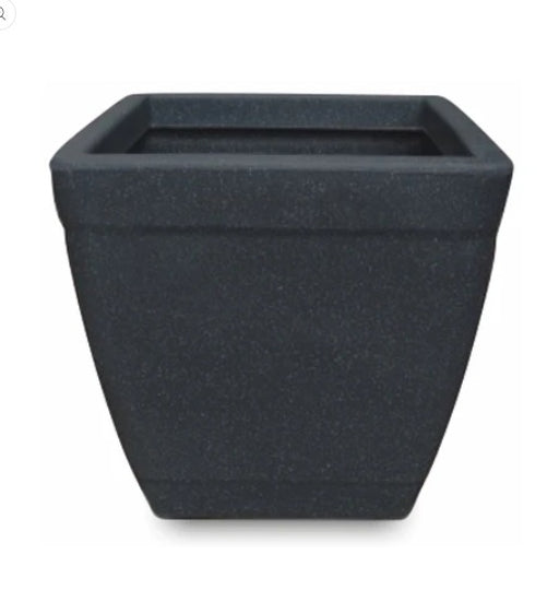 Roto Dove White Square Planter