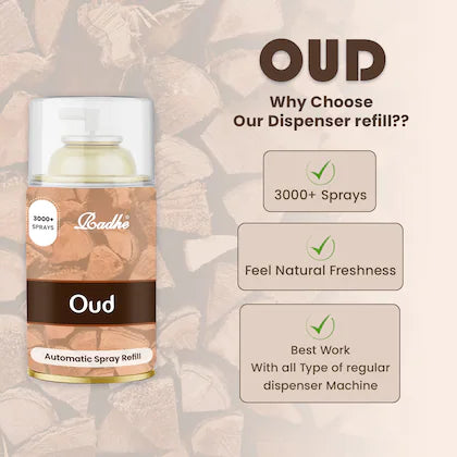 Oud Arabian Woody – Automatic Air Freshener Spray Refill
