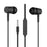 Stereo headphones with control