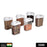 Plastic storage jar with easy flow lid