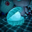 Pearl Shell Night Lamp Decorate Desk Lights Nursery Toy Lamp Led Pearl Shell Night Lights for Bedroom & Home (Small Battery Operated)