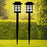 Solar Garden Lights, Outdoor Solar Landscape Lights, Waterproof Outdoor Solar Lights Walkway for Patio, Lawn, Yard, and Landscape (Pack of 2)
