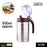 500ml stainless steel oil container with nozzle