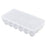 Plastic 18 Cavity Egg Storage Box Or Egg Trays For Refrigerator With Lid & Handles High Quality, Rectangular Egg Tray Box For 18 Egg (1 Pc)