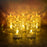 LED Crystal Effect Flameless Candle Light Set (5 Pc)