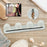 Portable makeup mirror with bright LED lights