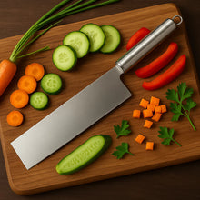 High-Quality Stainless Steel Vegetable Cleaver – 1 Piece