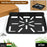 Plastic wall mount for DVD player