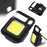 LED Battery Operated Keychain Flashlight with Folding Bracket Bottle Opener (1 Pc)