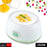 Electronic yogurt maker for home use, white plastic