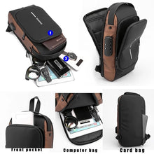USB Charging Anti-Theft Shoulder Sling – Waterproof Sports Backpack