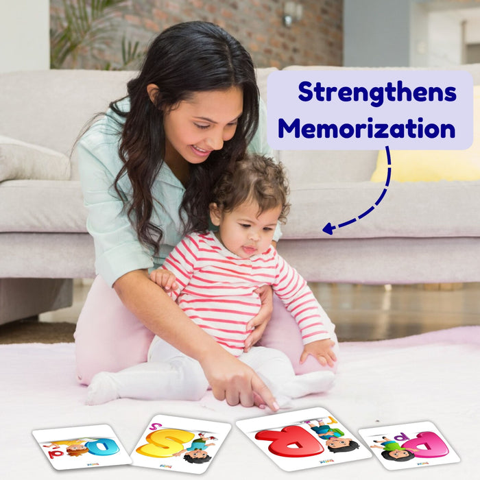 TodFod Alphabet Learning Cards for Preschool Kids