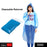 Clear disposable raincoat laid out flat