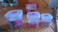 Kitchen Storage Container Set Of 3 Pcs (1500, 1000, 500 ML)