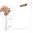 Exam pad with centimeter side, transparent