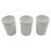 Small Plastic Coffee / Tea Cups Reusable Plastic Cup Mug Lightweight Microwavable Safe Unbreakable Camping Coffee Mugs for Tea Milk Water Juice Tea (3 Pcs Set)