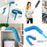 Adjustable Long Handle Microfiber Dust Brush – Foldable Ceiling & Appliance Cleaner