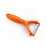 Durable kitchen peeler for smooth and effortless peeling of produce.