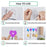 Decorative love-shaped self-adhesive hooks for hanging items.