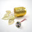 Stylish small golden jhoomer for decorating homes