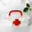 Medical Box, 1 Piece, Indoor Outdoor Medical Utility, Medicine Storage Box, Detachable Tray Medical Box Multi Purpose Regular Medicine, First Aid Box with Handle & Transparent Lid