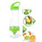 Bottle for making flavored water with citrus