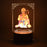 Beautiful 3D Lord Hanuman Frame with soft white light (1 Pc)