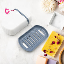 Stylish & Leak-Proof Travel Soap Box – Secure Seal for Home, Bathroom, Hiking & Camping (1 Pc)