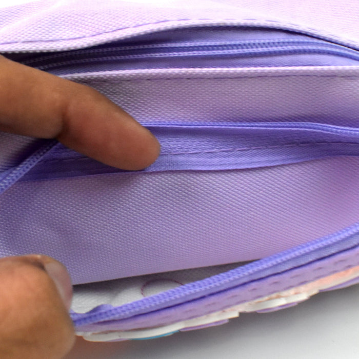 Pencil Pouch With Zipper, Students Pencil Case Large Capacity, Makeup Pouch, Stationery Bag (1 Pc / 2 Compartment)
