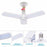 Fan shape LED bulb