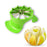 Apex Apple Cutter with Container – Unbreakable ABS Body & Stainless Steel Blades