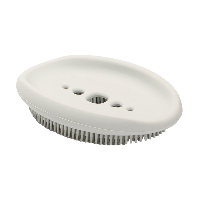 2 in 1 silicone brush for washing and cleaning.