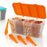 Kitchen Airtight 4-Section Storage Container / Pickle Jar with 4 Spoons (1 Pc / Mix Color)
