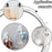 360° Rotating 6-Claw Hook – Kitchen & Bathroom Organizer (1 Pc | White)
