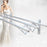 Clothes Rail Rack Clothes Drying Racks, Airer Clothes Drying Rack Wall Mounted Clotheshorse Clothes Airer Washing Cloth Line Extendable Fold Towel Rack Bar for Bathroom Indoor Outdoor