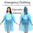 Compact disposable raincoat, easy to carry for travel