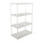 4 Layer Multifunctional Storage Shelf Organizer Narrow Storage Rack for Kitchen or Bathroom
