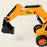 Plastic JCB Construction Toy Remote Control JCB Toys for Kids Boys, Super Power Remote Control JCB Truck Construction Toy (1 Set)