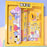 Metal pencil box and stationery set for kids, includes sharpener and erasers