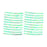 Car Wheel Hub Reflective Car Stickers, Night Warning Stickers (20 Pcs Set/ Multicolored)
