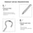 Eye Hooks Screw in Heavy Duty, Stainless Steel Eye Bolts Screw (7 Pc Set)