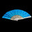 Chinese traditional folding fan, perfect for decoration or cooling. Comes with a fabric sleeve for storage.